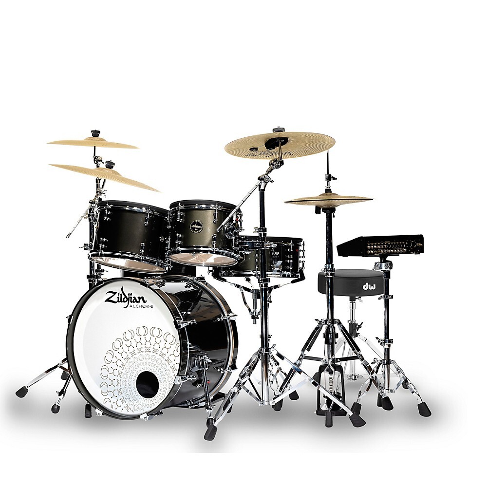 Электронная ударная установка Zildjian ALCHEM-E Gold EX с оборудованием DW 1057890₽