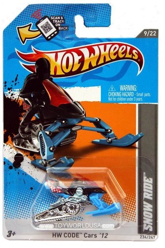 2012 Hot Wheels #234 HW Code Cars Snow Ride - 第 1/1 張圖片