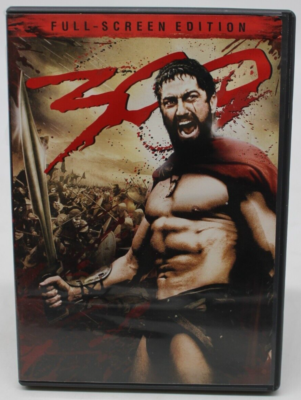 300 DVD Full Screen Edition 2007 Action Adventure Gerard Butler