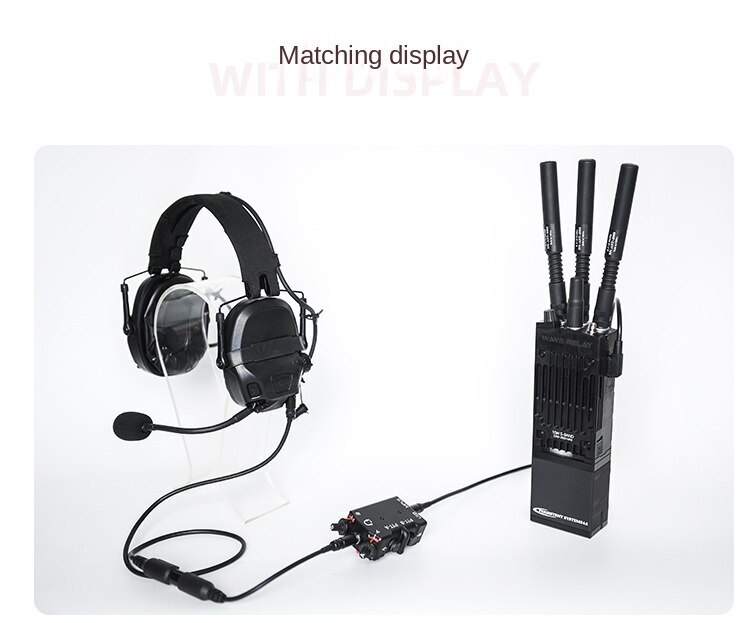 FCS-Tactical Metal Mpu5 Dual PTT Walkie-Talkie Accessories Headset