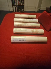 Five Parkview Designs Wallcoverings 56 square feet Each Green and Beige