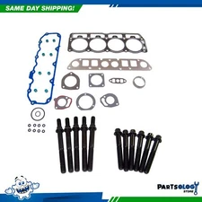DNJ HGB1122 Cylinder Head Set with Head Bolt Kit For 97-02 Dodge 2.5L L4 OHV