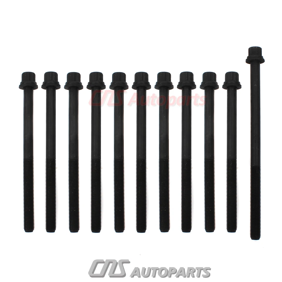 Cylinder Head Bolts Fits 90-97 Accord Odyssey Prelude S 2.2L L4 SOHC F22A F22B - Image 2 of 3
