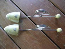 Vintage wood  Metal Shoe Stretchers