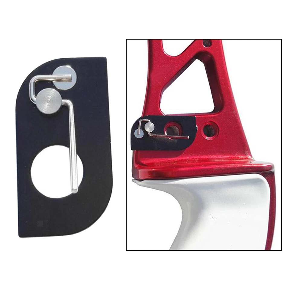 Reposaflechas Tiro con arco RH LH Arco recurvo Reposaflechas Caza Tiro con arco - Imagen 4 de 4