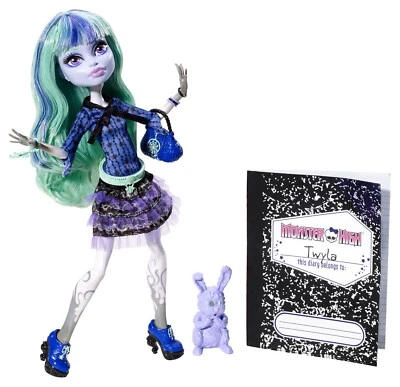 Monster High 2012 BBJ83 (G1) Twyla 13 Wünsche wie BBJ99 OVP neu selten - Bild 1 von 4