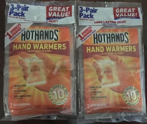Hot Hands Scaldamani Riscalda Fino a 10 Ore di Calore Totale di 6/Confezioni