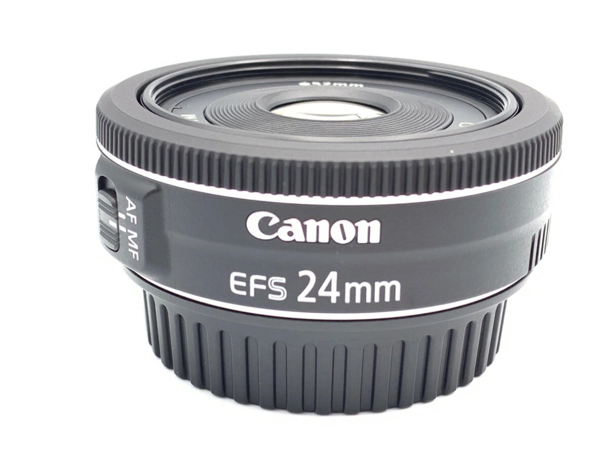 Canon EF-S24mm F2.8 STM Wide Angle Lens APS-C Black from Japan