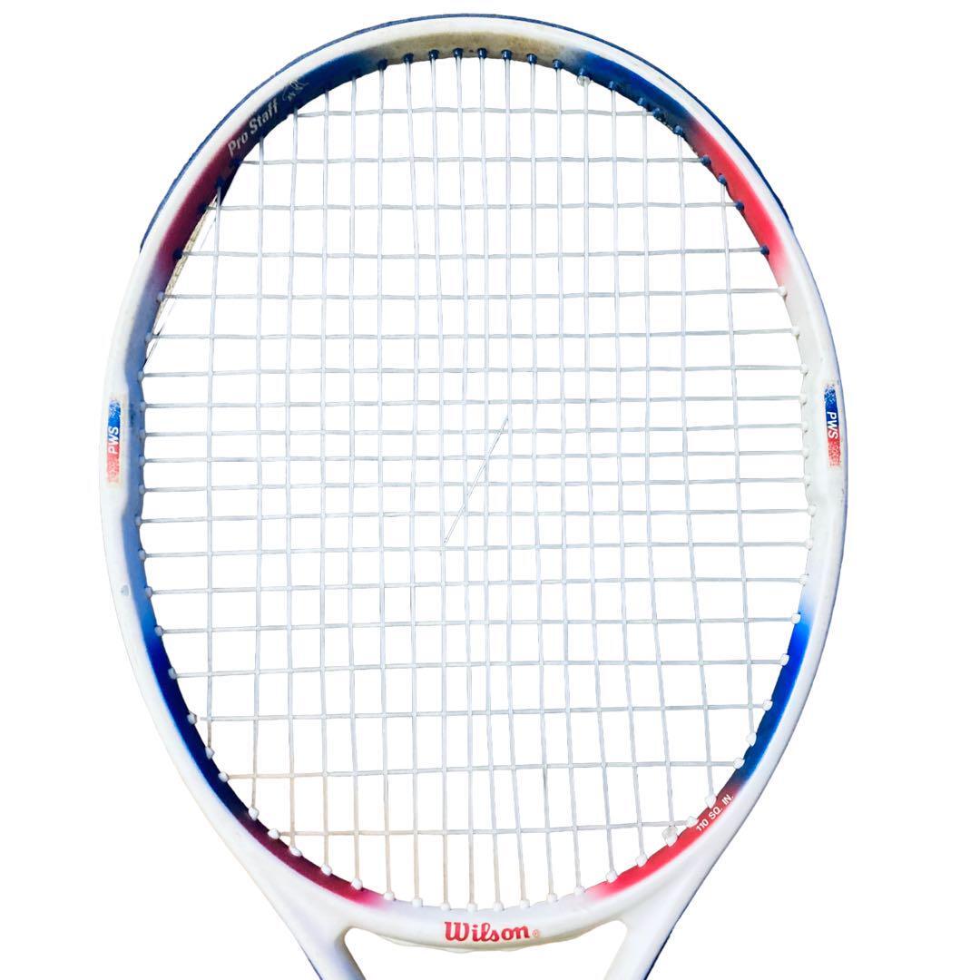 中古 テニスラケット ウィルソン プロ スタッフ ステフィ グラフ 110 (G1)WILSON PRO STAFF STEFFI GRAF 110 Wilson 中古 ウィルソン プロ スタッフ 7.0 110 シュティフィー