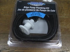 New Shoreline Marine Bilge Pump Plumbing Kit 3/4” x 5’ SL52253 - Sealed