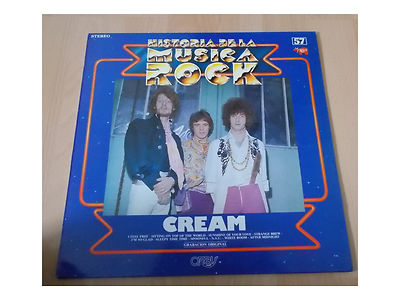 Cream -  Historia De La Musica Rock - LP