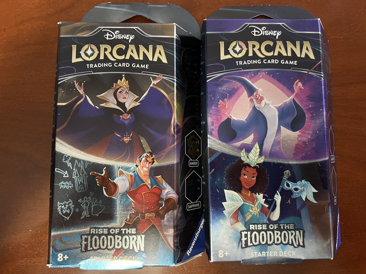 lorcana beast cards Archazia's Island Disney Lorcana Starter Deck Ruby & Sapphire