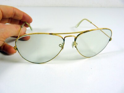 Vintage american pilot aviator B&L RAY BAN USA LIC 10K GO 