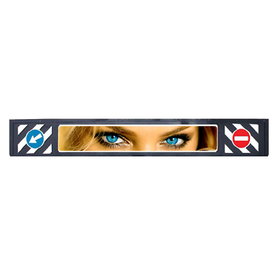 UZMAN Paraspruzzi Per Camion E Rimorchi – 240 Cm Con Scritta LONG VEHICLE – Universale E Resistente - 4