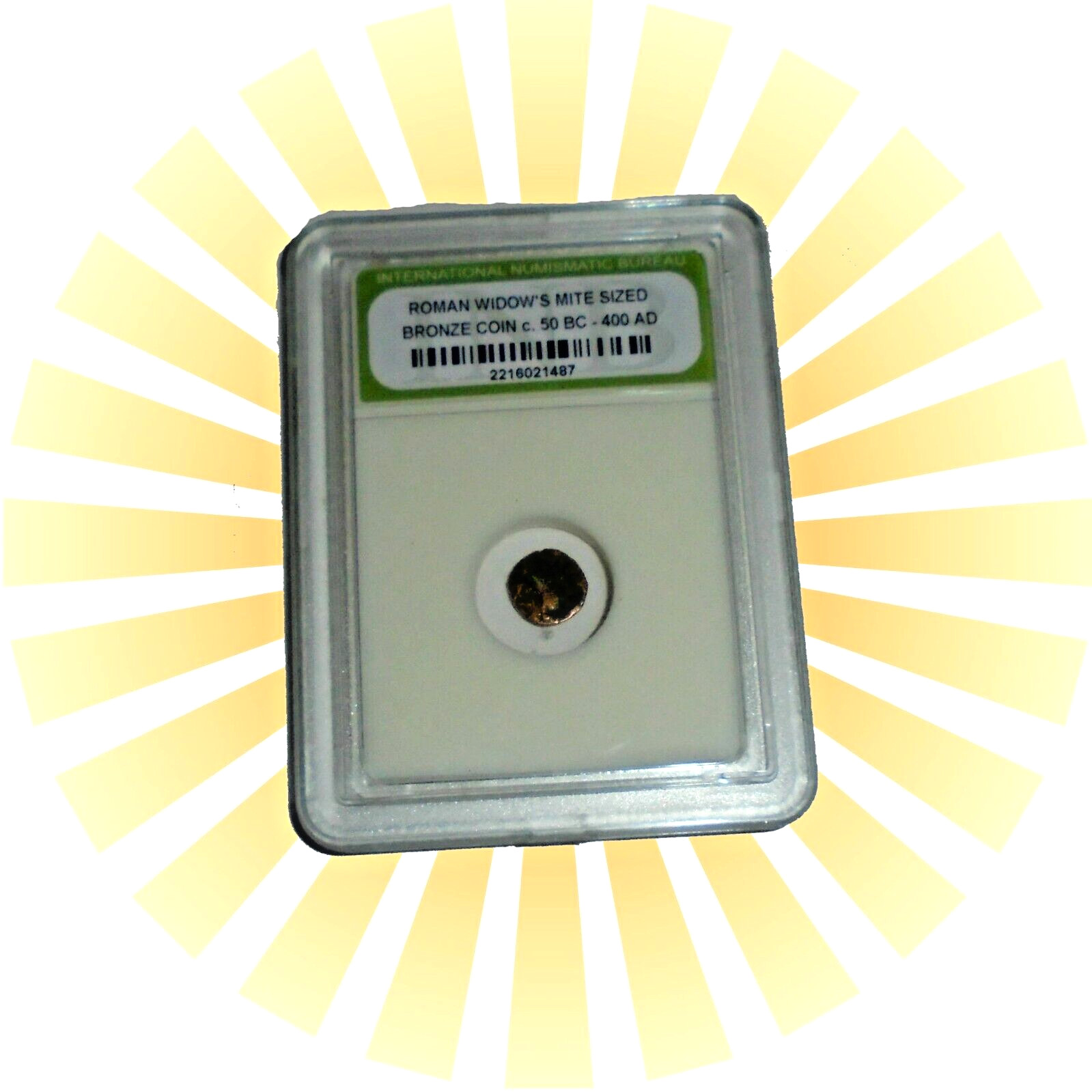 Ancient Roman Holy Land Jesus Gospel Coin Widows Mite Greed Church Poor Charity