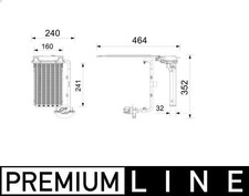 Generatore di calore, riscaldamento interno MAHLE AHE 3 000P