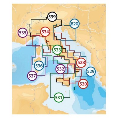 Navionics NAVIONICS+ Small Cartography - 1 PC - 29.080.09 - 2908009