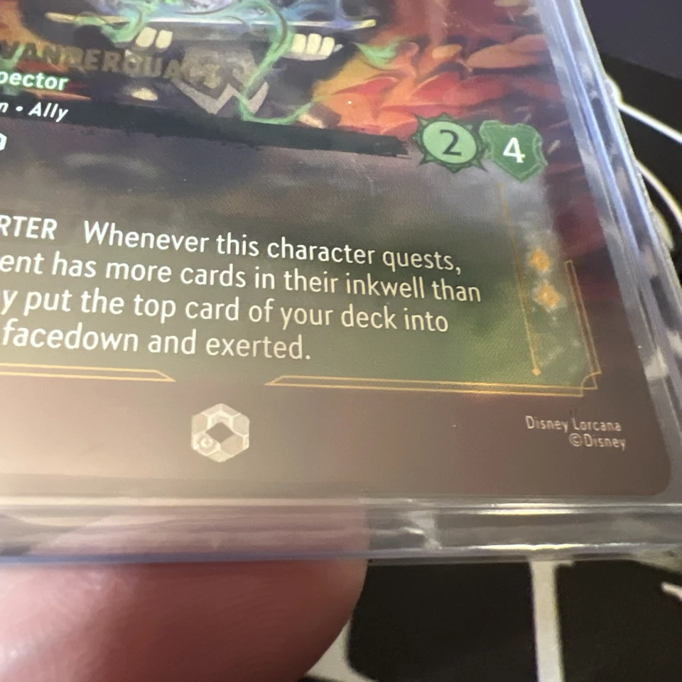 Disney Lorcana Whispers in the Well Webby Vanderquack Enchanted Card - 229/204 - Image 3 of 3