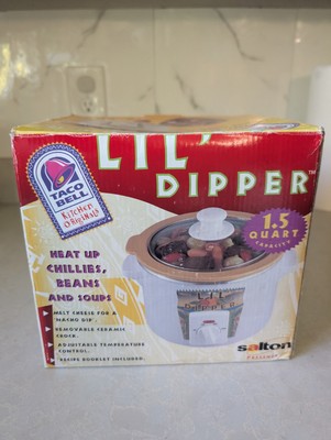  Vintage Brand New Lil Dipper Taco Bell Very Rare 1.5 Quart Crock Pot