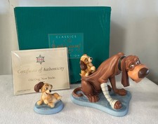 WDCC / Walt Disney Classics Lady & The Tramp Old Dog, New Tricks & Playful Pup