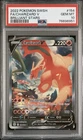 2022 POKEMON SWORD & SHIELD BRILLIANT STARS #154 FULL ART CHARIZARD V PSA 10
