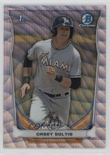 2014 Bowman Draft Chrome Silver Wave Refractor 19/25 Casey Soltis #CDP110 sh7