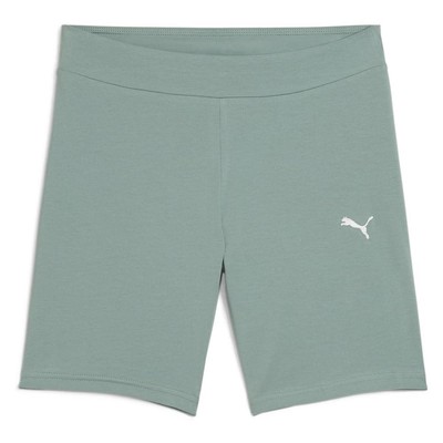 PUMA Damen ESS Short Leggings 7  Jogginghose Green Moon Sportbekleidung
