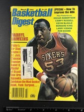 March 1981 Basketball Digest Darryl, Dawkins, Philadelphia 76Ers, Nba￼