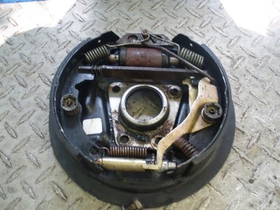 CUSHMAN TRUCKSTER USED HYPOID BRAKE BACKING PLATE 5 LUG 12'' WHEELS 893581 (L)