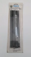 Bachmann 44112 HO 9" Silver Straight Track - 4 Pieces