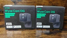 Wyze Cam OG 1080p Smart Camera with Color Night Vision and Spotlight. *2 Pack*