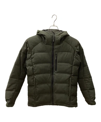Mammut Serac Down Hoody Herringbone Men's Size M Green - product listing photo