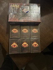 Middle Earth: The Dragons sealed box, plus 6 the wizards sealed starter decks