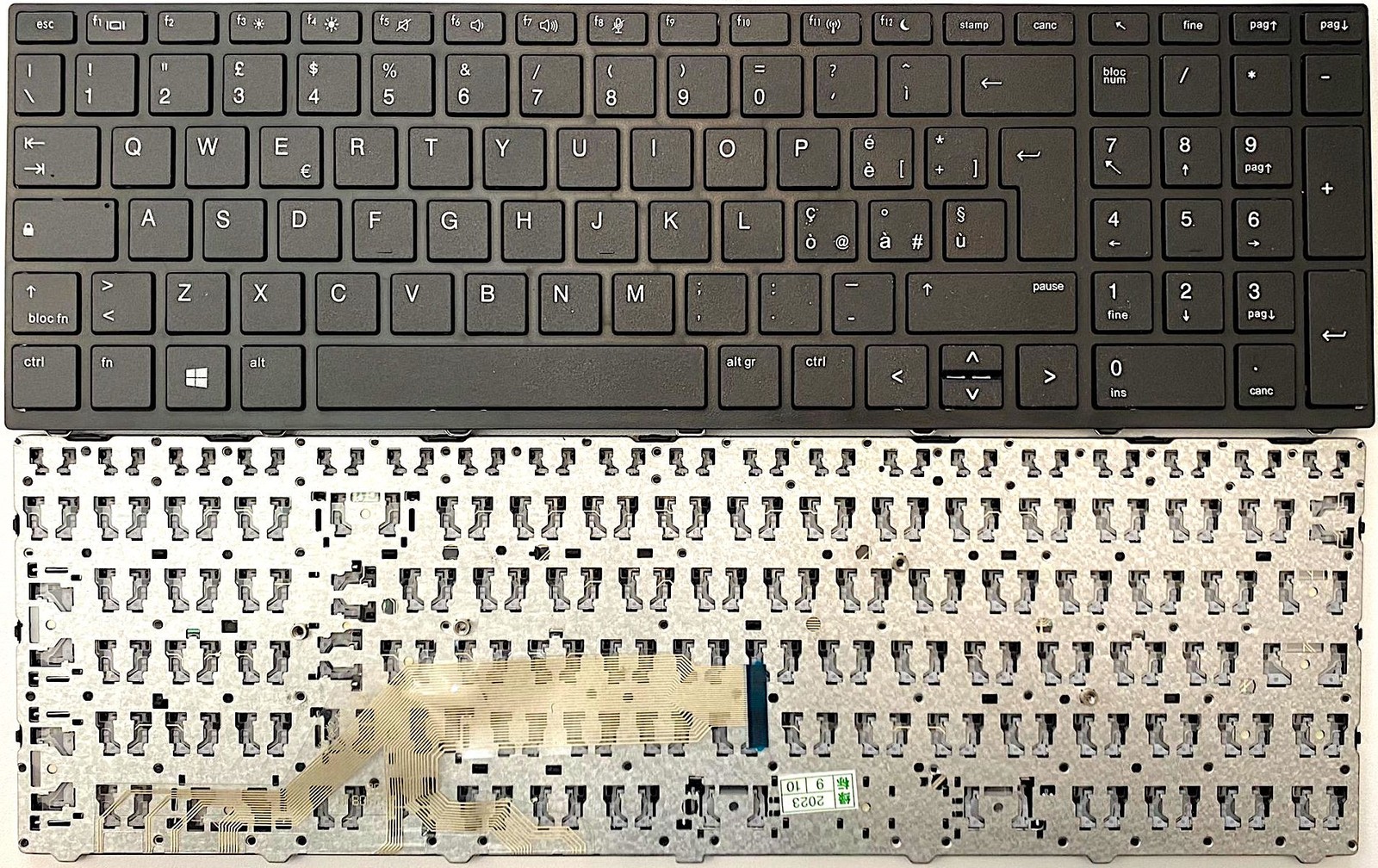 Tastiera italiana compatibile con HP PROBOOK 650 G4 650 G5