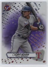 2023 Topps Pristine Purple Refractor 67/99 Corey Seager #91 0w27