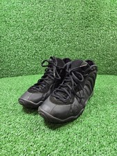 Nike Air Foamposite Triple Black Youth Size 6.5Y