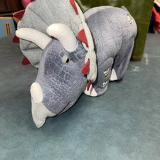 Talking/Walking Plush Triceratops Dinosaur by PBC International - Working