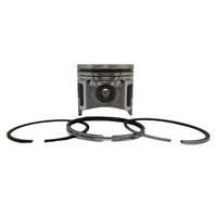 Kolben + Kolbenring-Satz (0,50 Mm - ÜBergrößE - 87,50 Mm): Kompatibel Mit Kubota