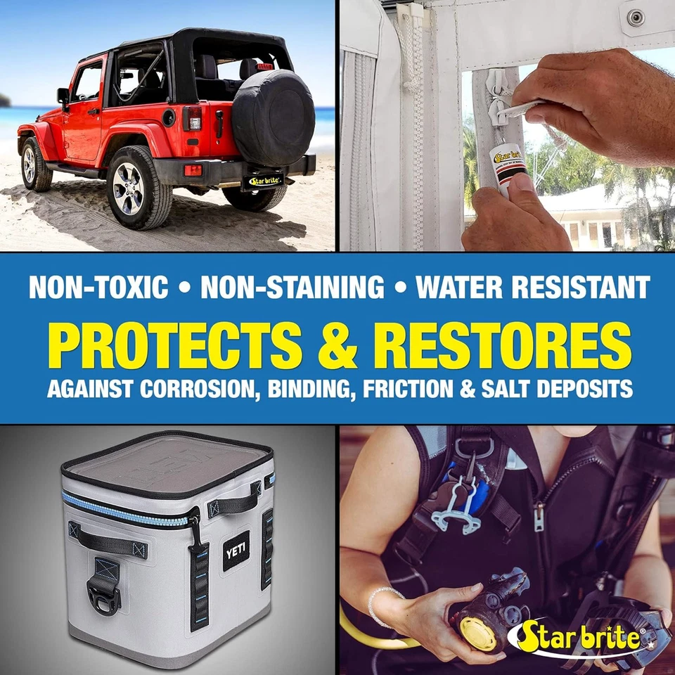 Lubrificante per Cerniere Lampo E Bottoni Automatici - Trasparente, Non Macchia  - Immagine 4 di 4