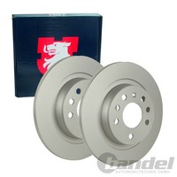 2X JP Group Bremsscheiben Ø278Mm Voll Hinten Passend FüR Fiat Croma Opel Signum