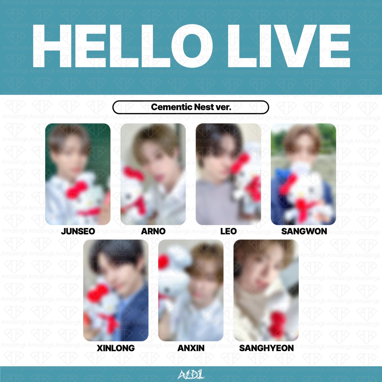 [PreSale] ALD1 Alpha Drive One 2nd Mini Album UNBREAKABLE: 少年BEAST POB Photocard