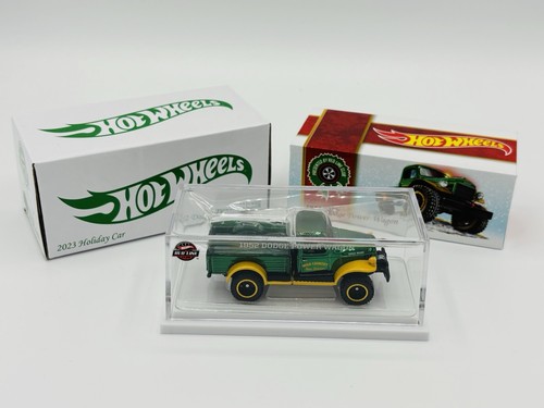 Hot Wheels 1952 Dodge Power Wagon Red Line Club Exclusive 2023 Holiday Car