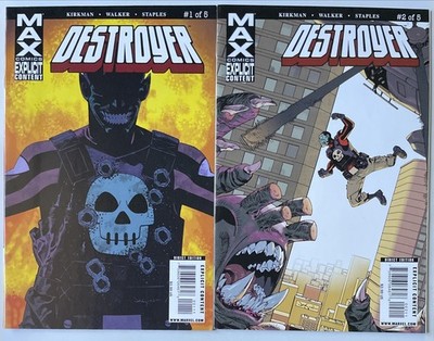 Destroyer #1 #2   Robert Kirkman! (Marvel MAX Comics 2009)