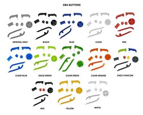 Game Boy Advance GBA V5 IPS LCD Backlight Housing Shell Mod Kit PICK UR COLORS!