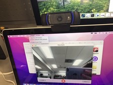 Logitech Webcam HD 1080P Carl Zeiss Tessar - Tested Working
