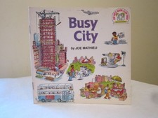 BUSY CITY (THE BEST BOOK CLUB EVER) By Joseph Mathieu *Excellent Condition*