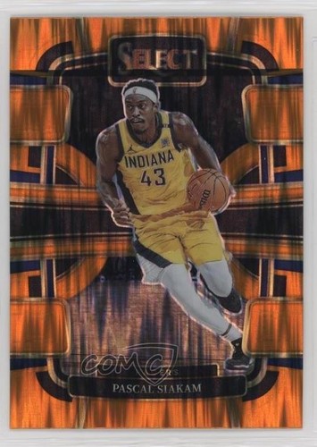 Carte Jackson Chourio #6 Milwaukee Brewers - Flash Prizm Orange Select 2024