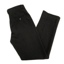 Calvin Klein Boy's Straight Leg Dress Pants Black 14R