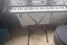 Roland JUNO-Di 61-Key Electronic Keyboard Black with Stand USB Speaker