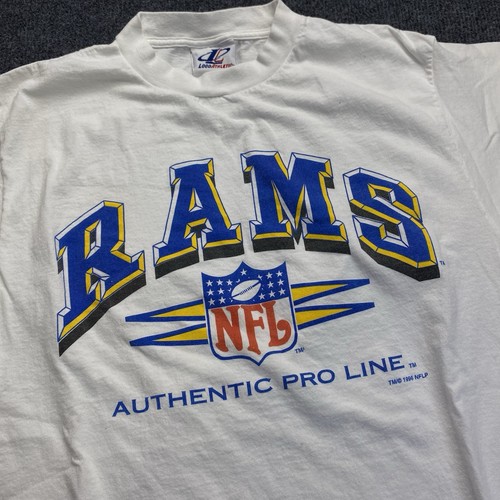 Vintage 90’s St. Louis Rams Logo Athletic Pro Line Shirt Size Adult Medium - Picture 2 of 5